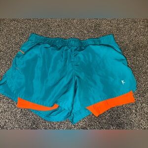 Danskin Bright Orange Athletic Shorts